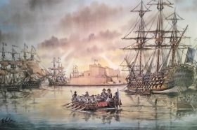 Napoleon Takes Malta
